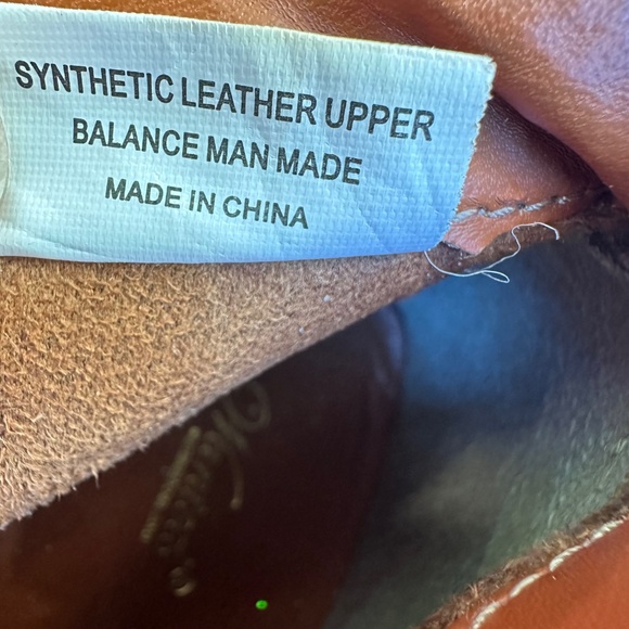 Wanted Women' 7.5 Brown & Gold Decor Zip Closure Synthetic Leather Ankle Boots - Picture 15 of 15